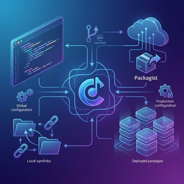 Managing Dev and Production Composer Packages: A Global Configuration Approach